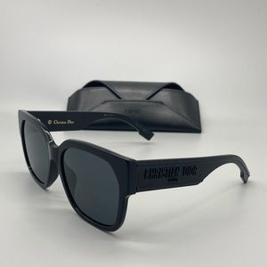 Womens Christian Dior Sunglasses All Black